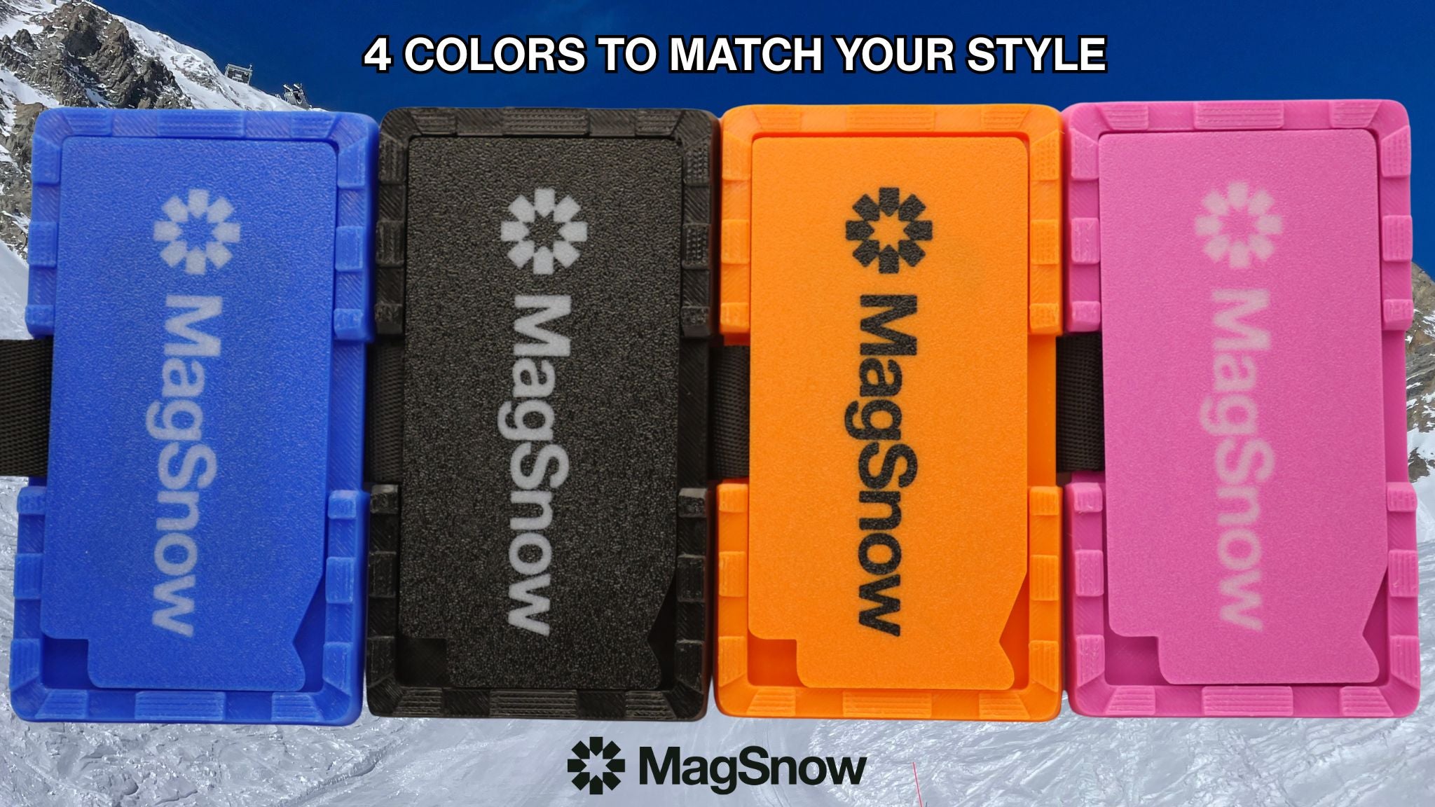 MagSnow: Stomp Pad + Ice Scraper w/ MagLock™ System